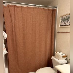 Burnt Orange Casaluna Shower Curtain